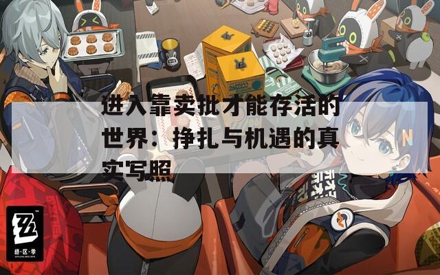 进入靠卖批才能存活的世界：挣扎与机遇的真实写照