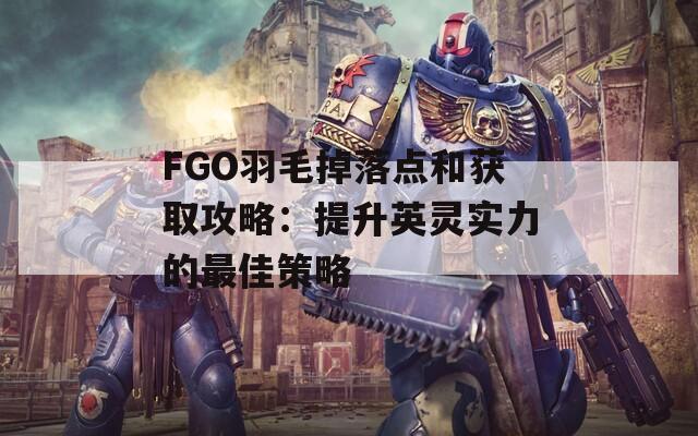FGO羽毛掉落点和获取攻略：提升英灵实力的最佳策略