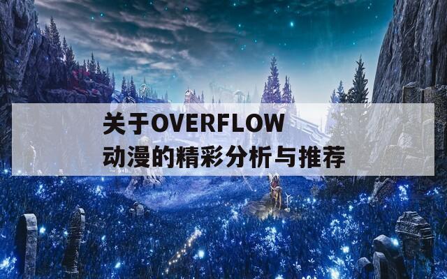 关于OVERFLOW动漫的精彩分析与推荐