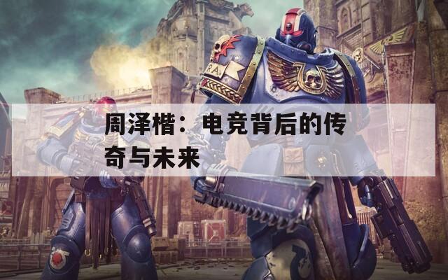 周泽楷：电竞背后的传奇与未来