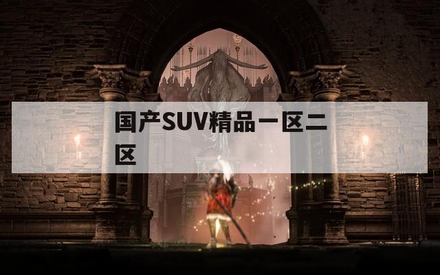 国产SUV精品一区二区
