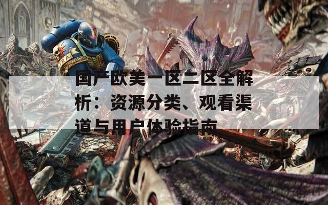 国产欧美一区二区全解析：资源分类、观看渠道与用户体验指南