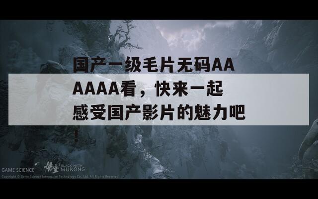 国产一级毛片无码AAAAAA看，快来一起感受国产影片的魅力吧！