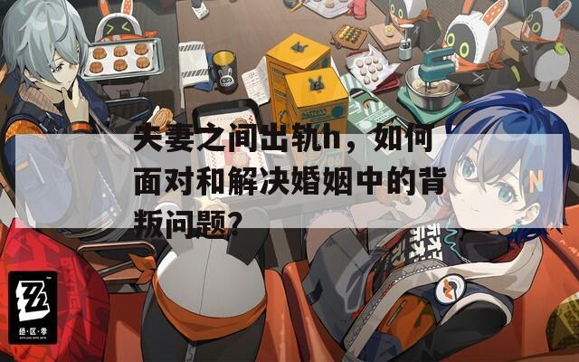 夫妻之间出轨h，如何面对和解决婚姻中的背叛问题？