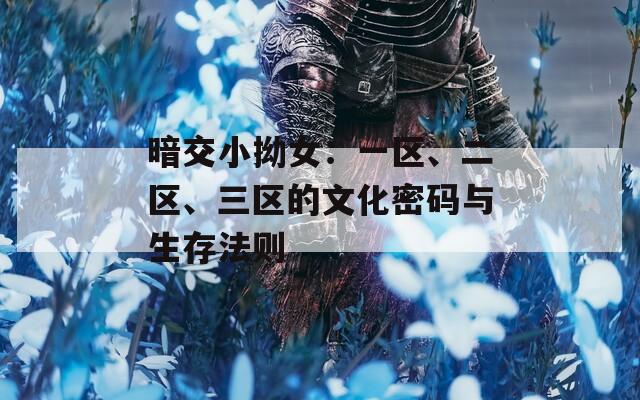 暗交小拗女：一区、二区、三区的文化密码与生存法则