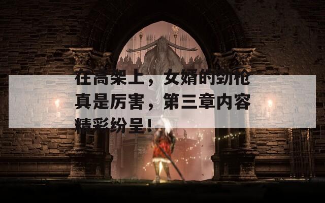 在高架上，女婿的劲枪真是厉害，第三章内容精彩纷呈！