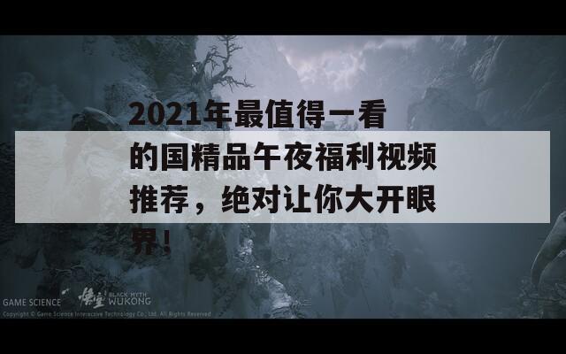2021年最值得一看的国精品午夜福利视频推荐，绝对让你大开眼界！