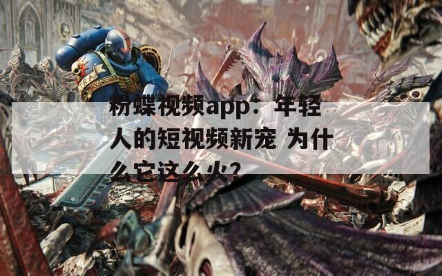 粉蝶视频app：年轻人的短视频新宠 为什么它这么火？