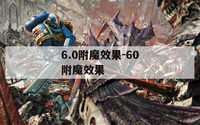 6.0附魔效果-60附魔效果