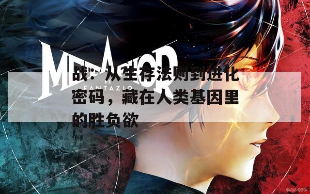 战：从生存法则到进化密码，藏在人类基因里的胜负欲