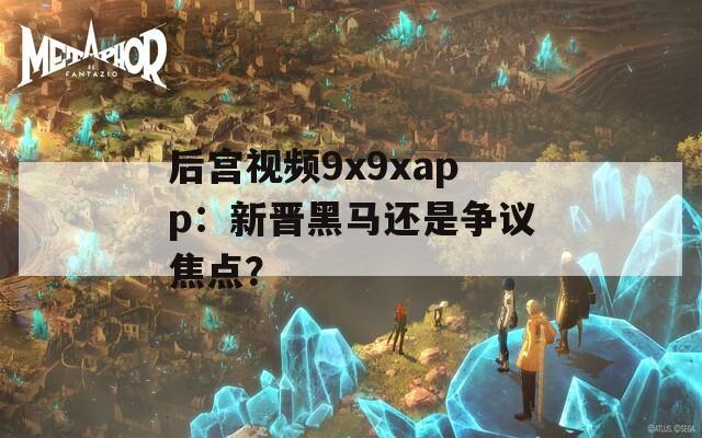 后宫视频9x9xapp：新晋黑马还是争议焦点？